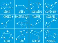12 Parçalı Burç Haritası Seti - StencilSepeti