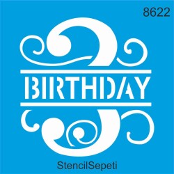 3 Yaşında - StencilSepeti