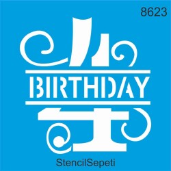 4 Yaşında - StencilSepeti