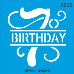 7 Yaşında - StencilSepeti