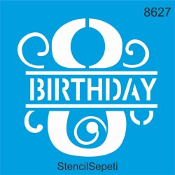 8 Yaşında - StencilSepeti