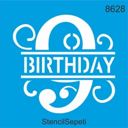 9 Yaşında - StencilSepeti