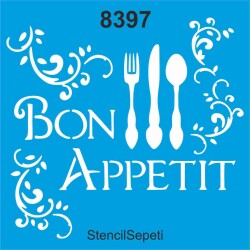 Afiyet Olsun - StencilSepeti