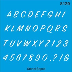 Alfabe - StencilSepeti