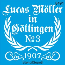 Alman Tahıl Çuvalı - StencilSepeti