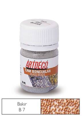 Artdeco Cam Boncuk 25ml Bakır B7 - 1