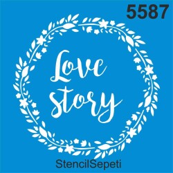 Aşk Hikayesi - StencilSepeti