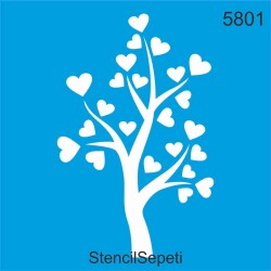 Aşkın Ağacı - StencilSepeti