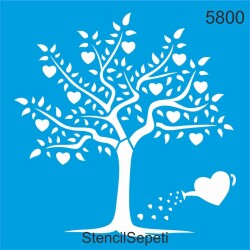 Aşkın Ağacı - StencilSepeti