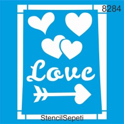 Aşkın Çerçevesi - StencilSepeti