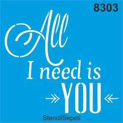 Aşkın İhtiyacı - StencilSepeti