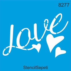 Aşkın Kalpleri - StencilSepeti