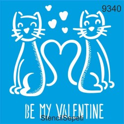 Aşkın Kedileri - StencilSepeti