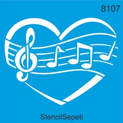 Aşkın Müziği - StencilSepeti