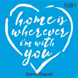 Aşkın Yeri - StencilSepeti