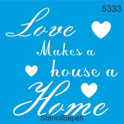 Aşkın Yuvası - StencilSepeti