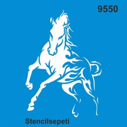 At Deseni - StencilSepeti