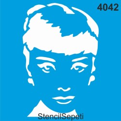 Audrey Hepburn - StencilSepeti