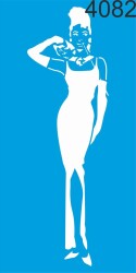 Audrey Hepburn - StencilSepeti