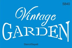 Bahçe - StencilSepeti