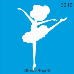 Balerin - StencilSepeti