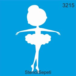 Balerin - StencilSepeti