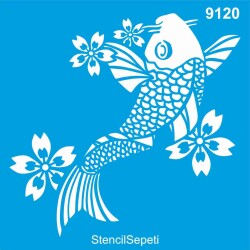 Balık Deseni - StencilSepeti