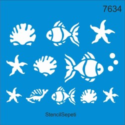 Balıklar - StencilSepeti