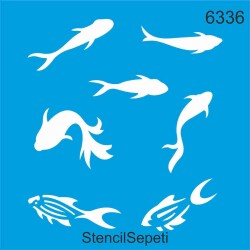 Balıklar - StencilSepeti