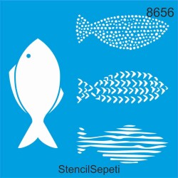 Balıklar - StencilSepeti