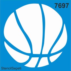 Basketbol Topu - StencilSepeti