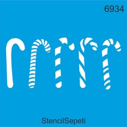 Baston Şeker - StencilSepeti