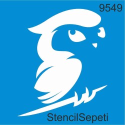 Baykuş - StencilSepeti