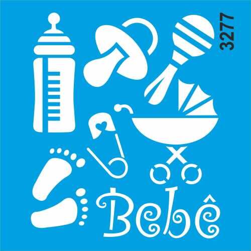 Bebek - Stencil Boyama Şablonu - 1
