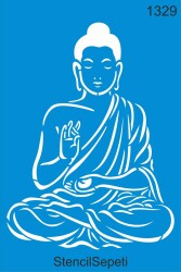 Buda Deseni - Stencil Boyama Şablonu - StencilSepeti