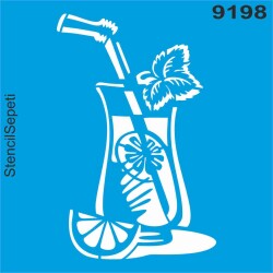 Buzlu Çay - StencilSepeti