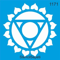 Çakra Serisi - Boğaz - StencilSepeti