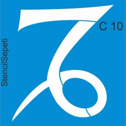 Capricorn - Oğlak - StencilSepeti