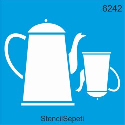 Çaydanlık - StencilSepeti