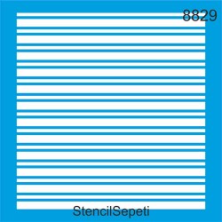 Çubuk Desen - StencilSepeti