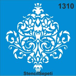 Damask Desen - StencilSepeti