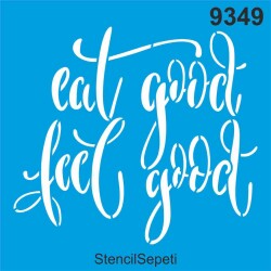 Dengeli Beslenme - Stencil Şablon - StencilSepeti
