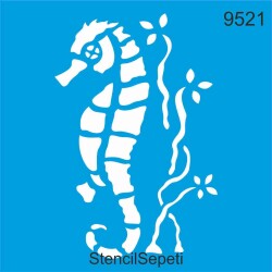 Deniz Atı - StencilSepeti