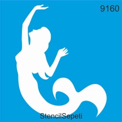Deniz Kızı - StencilSepeti