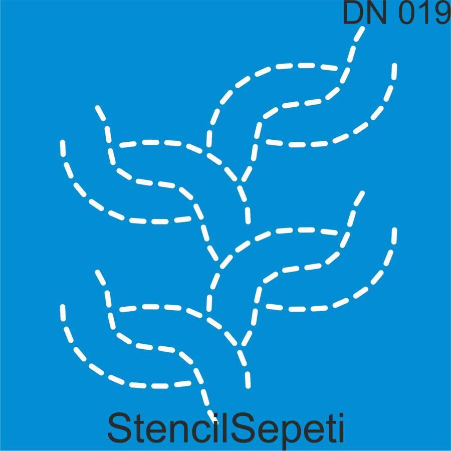 Dikiş Nakış Deseni - Stencil Şablon - 1