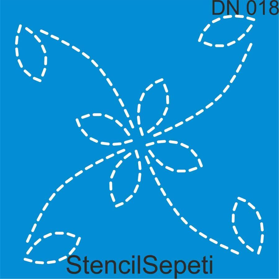 Dikiş Nakış Deseni - Stencil Şablon - 1