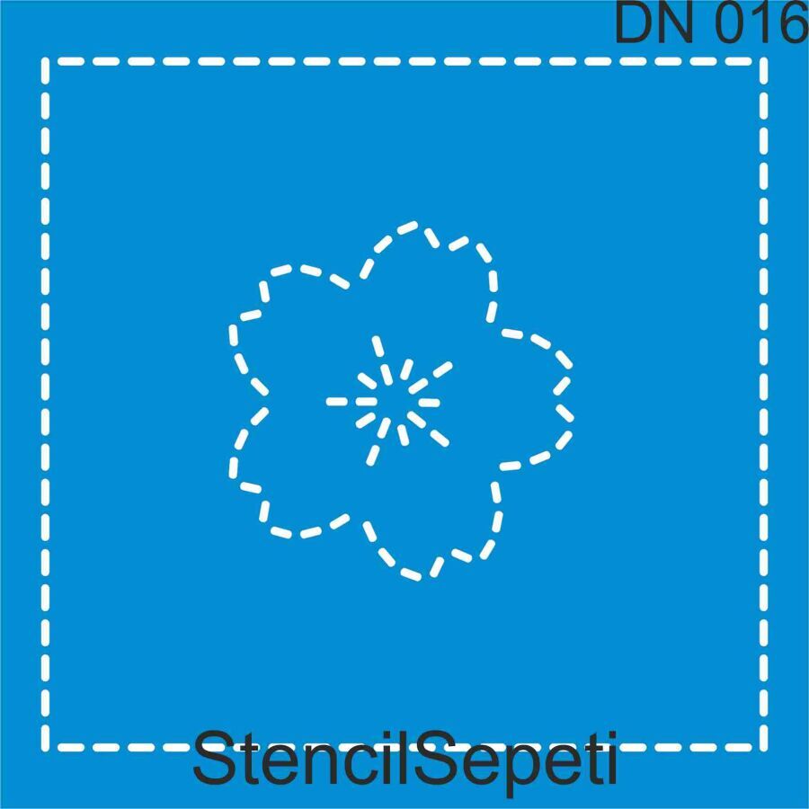 Dikiş Nakış Deseni - Stencil Şablon - 1