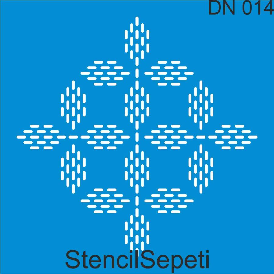 Dikiş Nakış Deseni - Stencil Şablon - 1