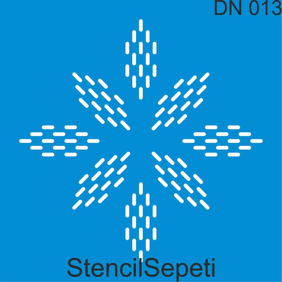 Dikiş Nakış Deseni - Stencil Şablon - 1