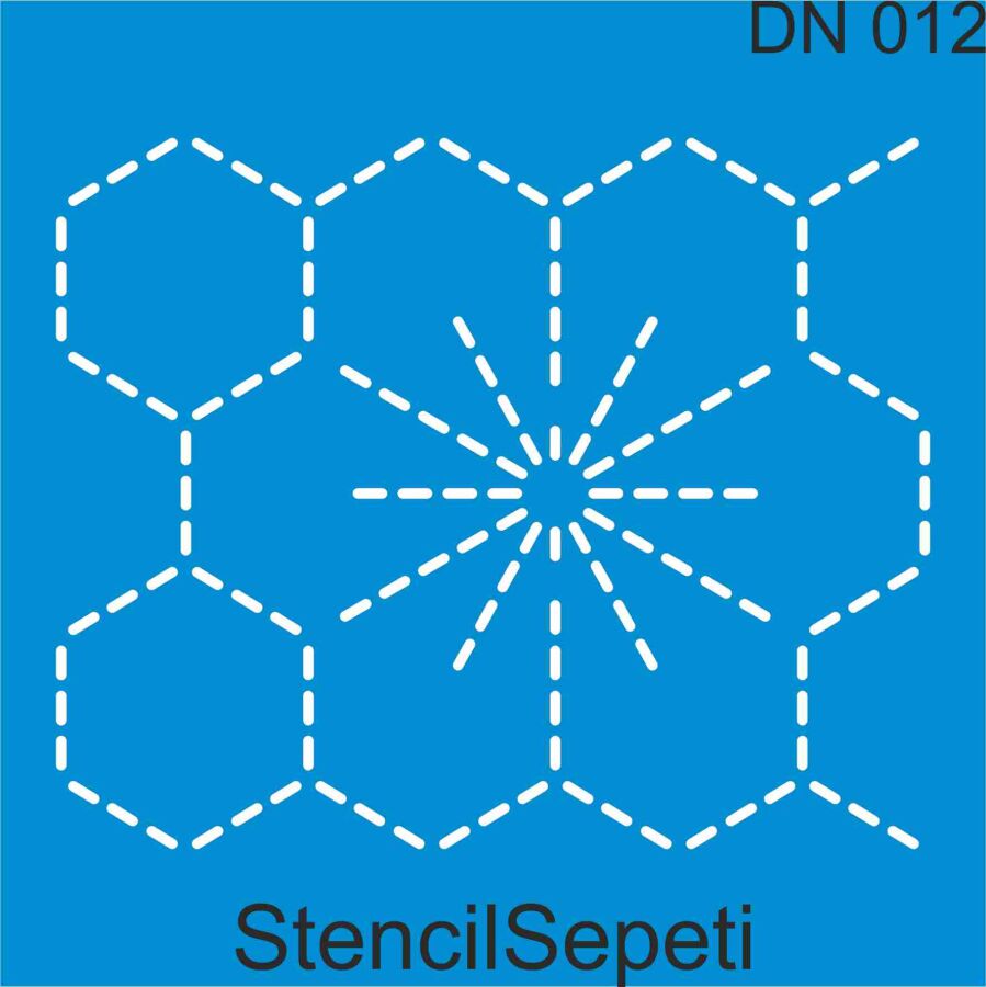 Dikiş Nakış Deseni - Stencil Şablon - 1